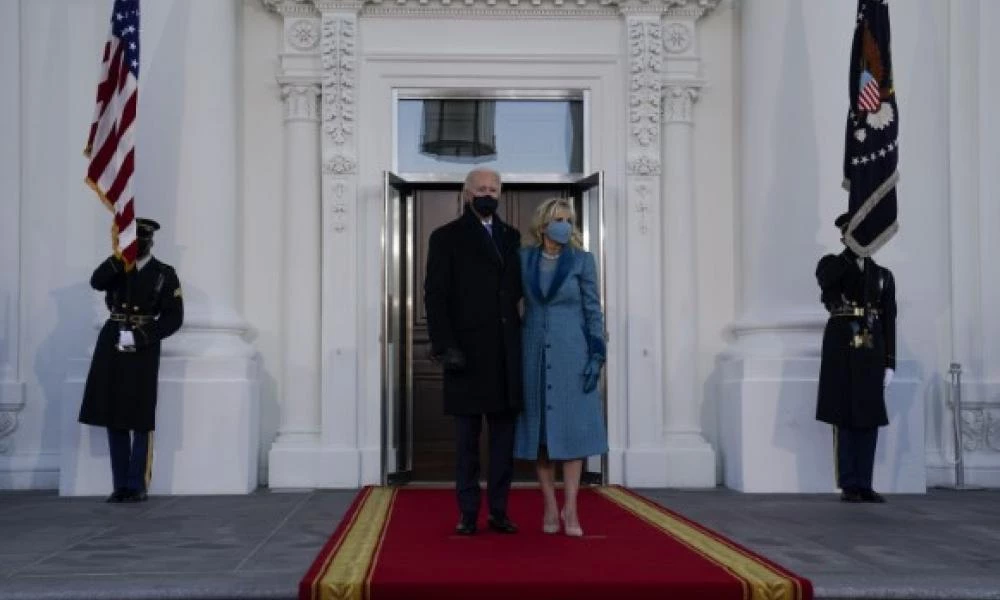 Στον Λευκό Οίκο ο Τζο Μπάιντεν με την οικογένειά του